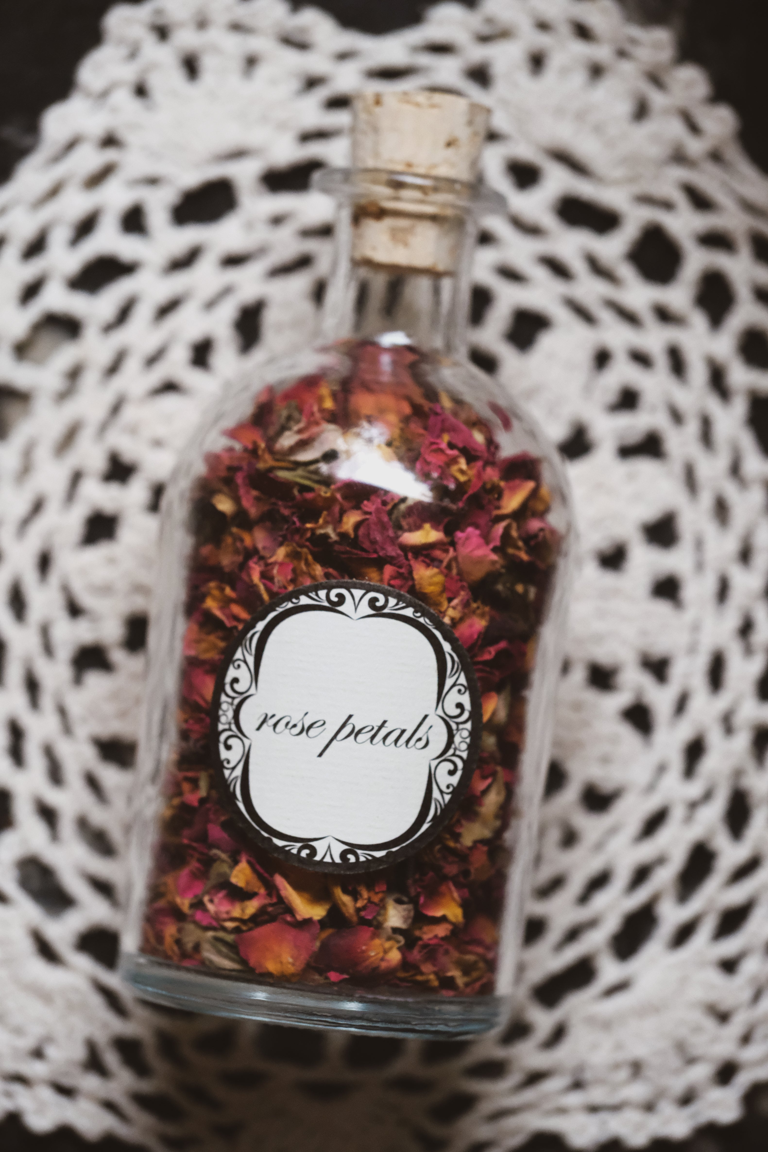 Dried Rose Petals (Jar) 