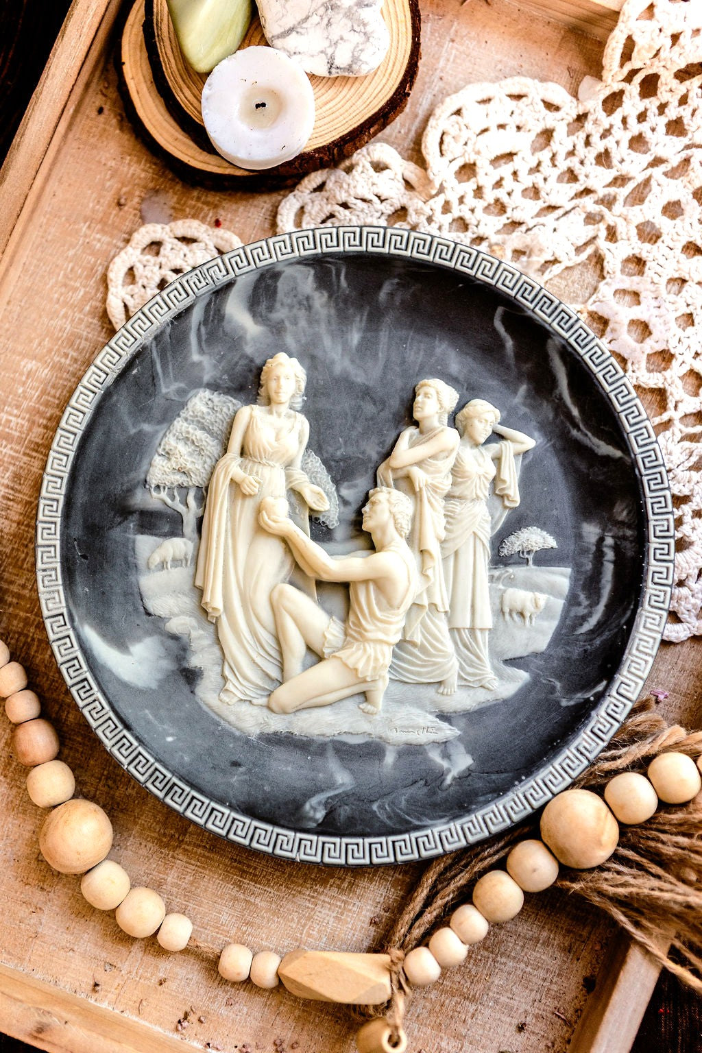 Judgement of Paris Porcelain Plate