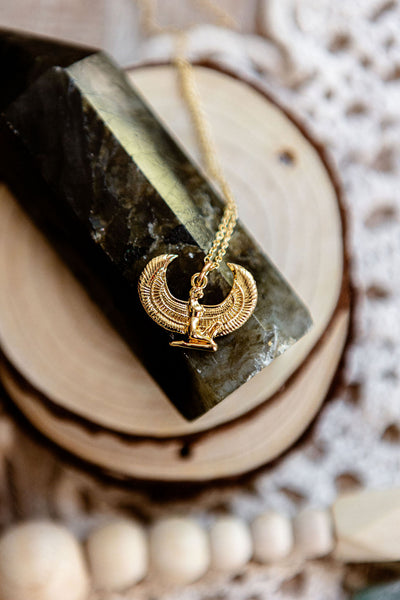Gold Isis Necklace