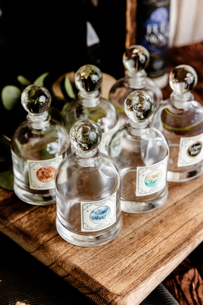 Ritual Water Bottles & Labels (Set of 6)