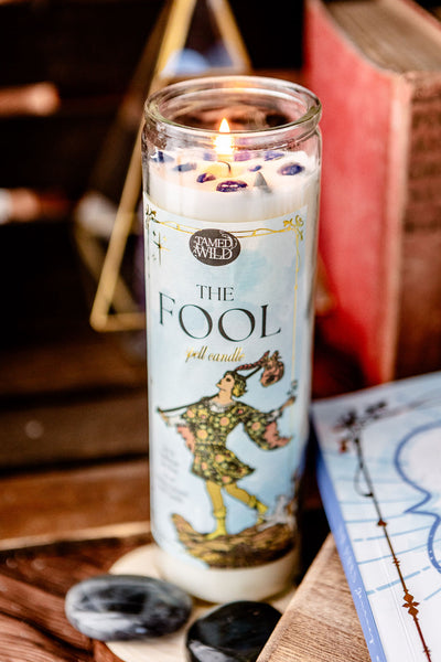 The Fool Spell Candle