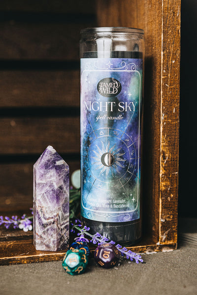 Night Sky Spell Candle