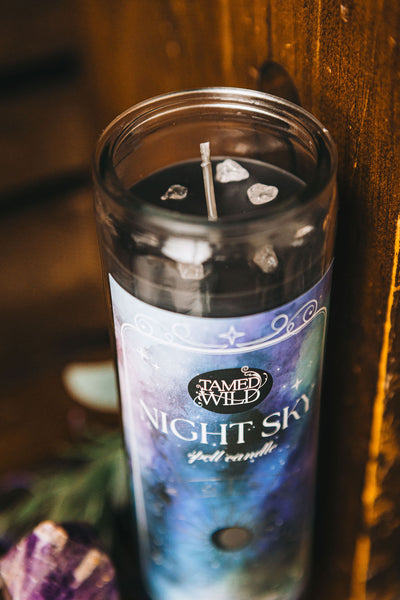 Night Sky Spell Candle