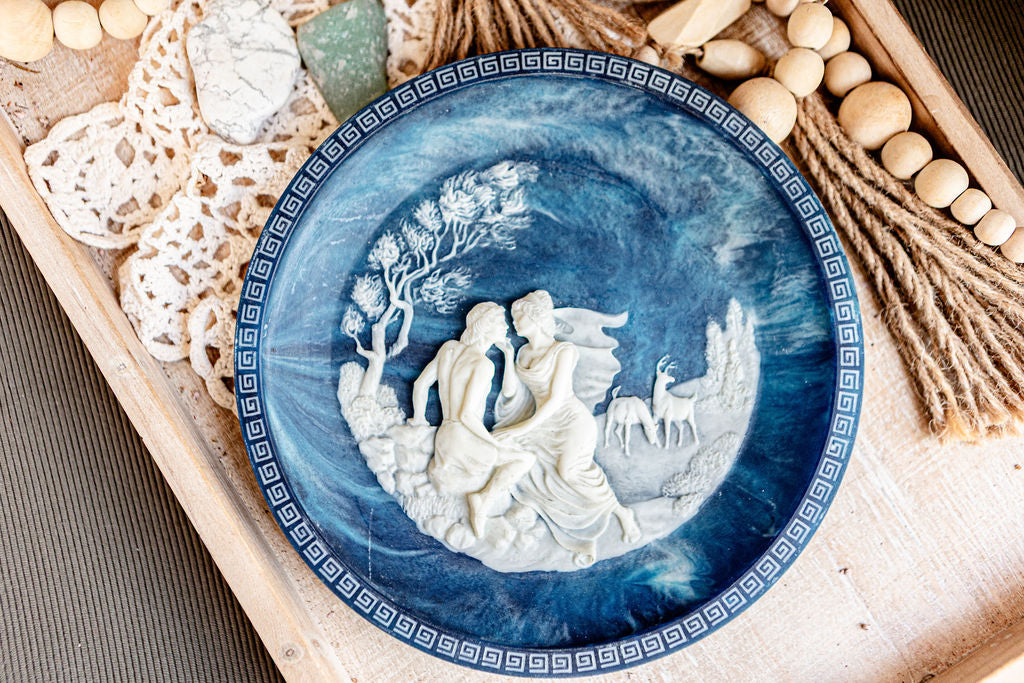 Circe & Odysseus Porcelain Plate