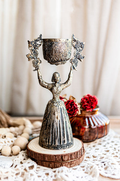 Silver Antique Maiden Chalices