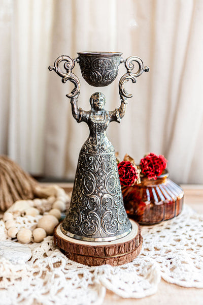 Silver Antique Maiden Chalices