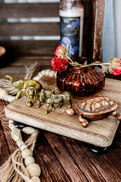 Vintage Brass Animal Figurines
