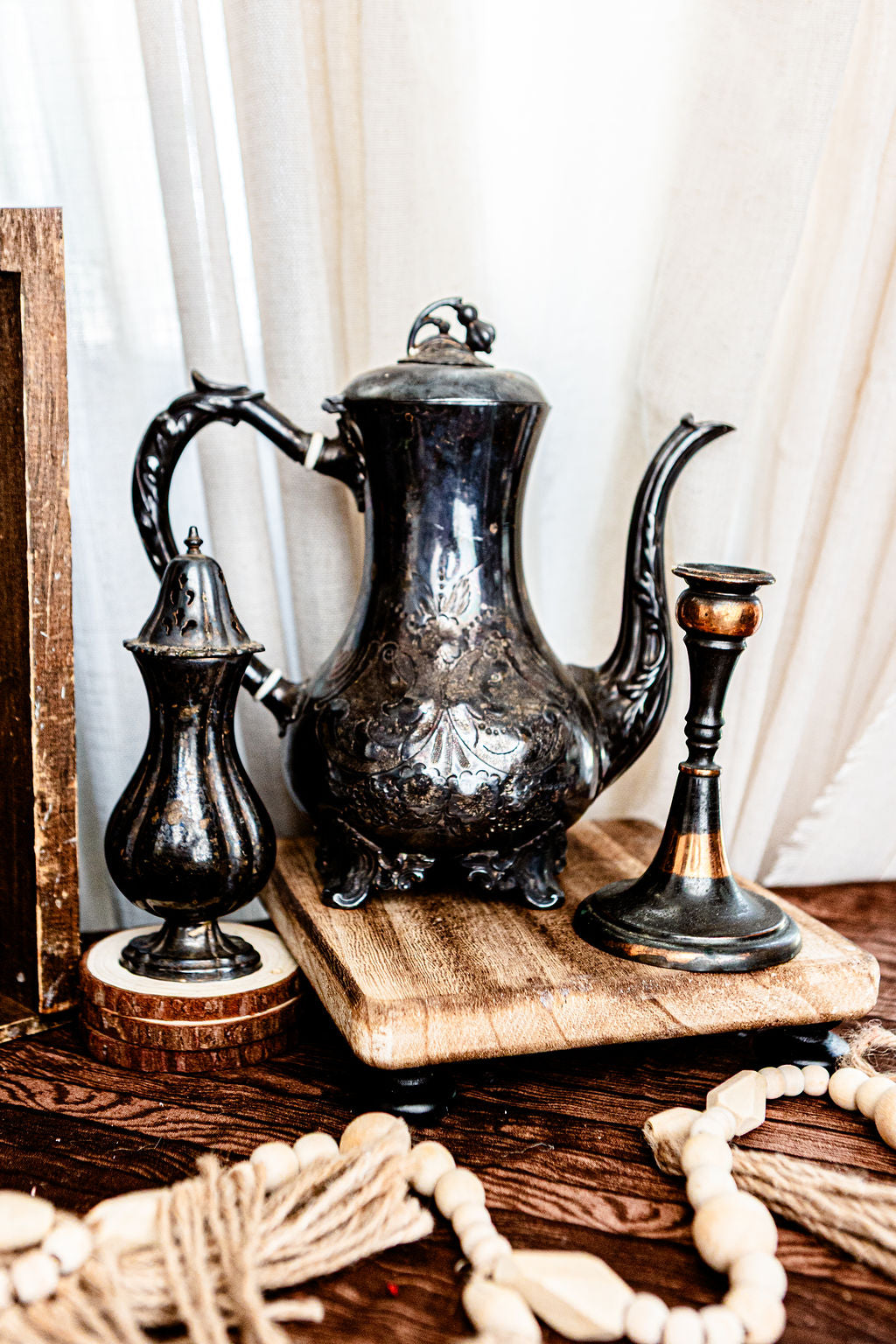 Silver Tea Pot Set