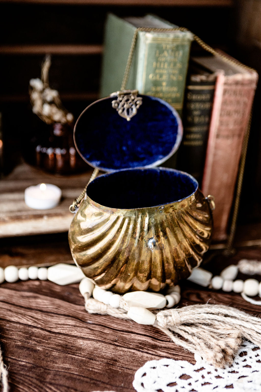 Antique Shell Purse