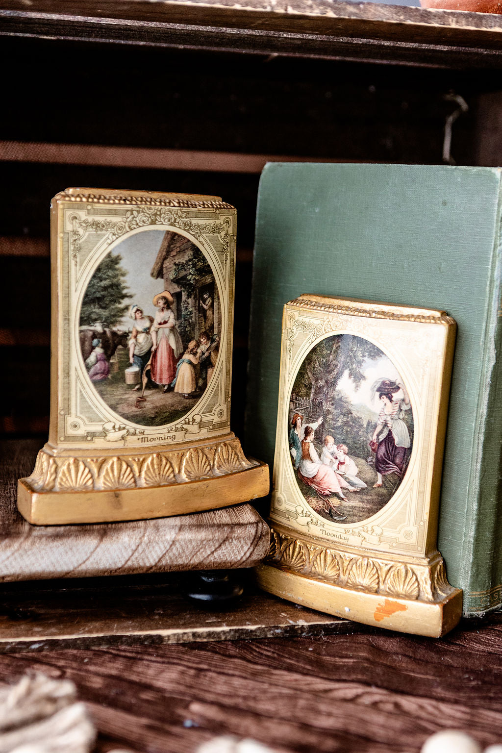 Vintage Italian Book Ends