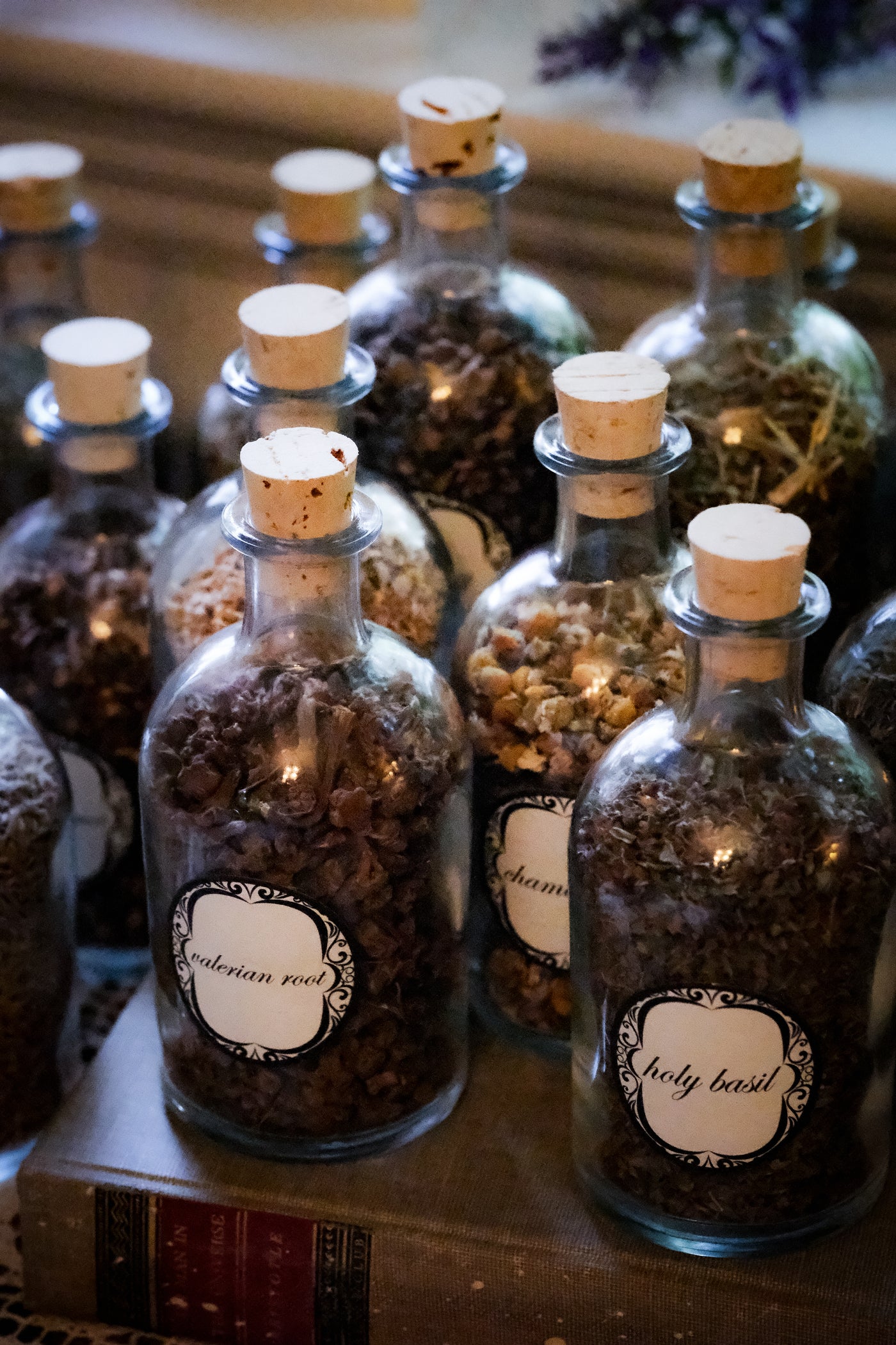 Magickal Herbs Altar Jars