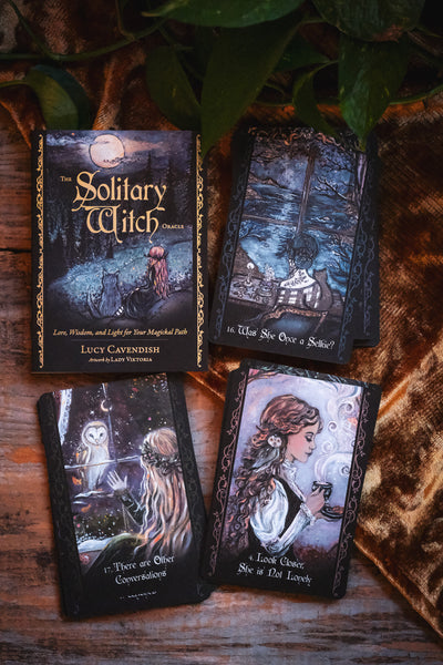 The Solitary Witch Oracle Deck & Book