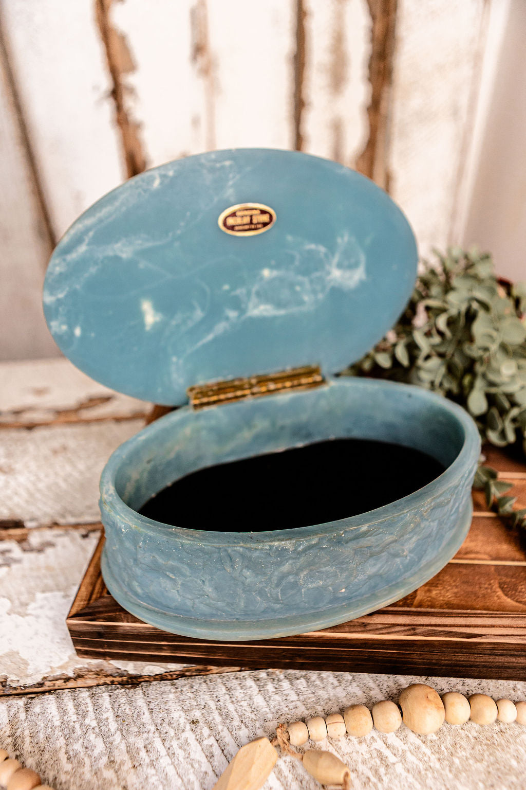 Handcrafted Incolay Jewelry Box