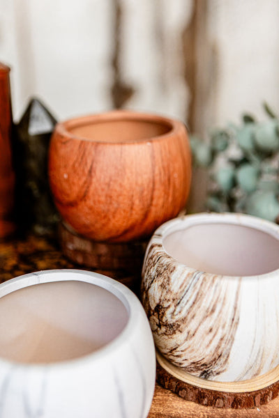 Round Ceramic Planter