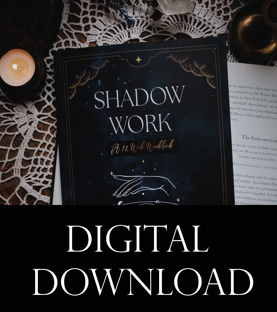 Digital Download Shadow Workbook Digital download shadow workbook