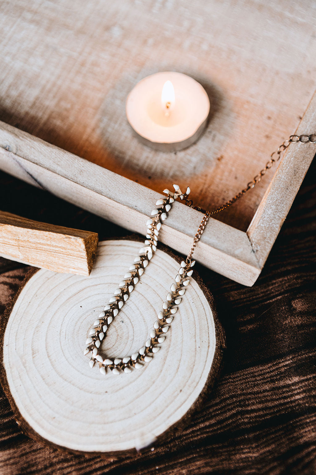 Vintage Enamel Anklet