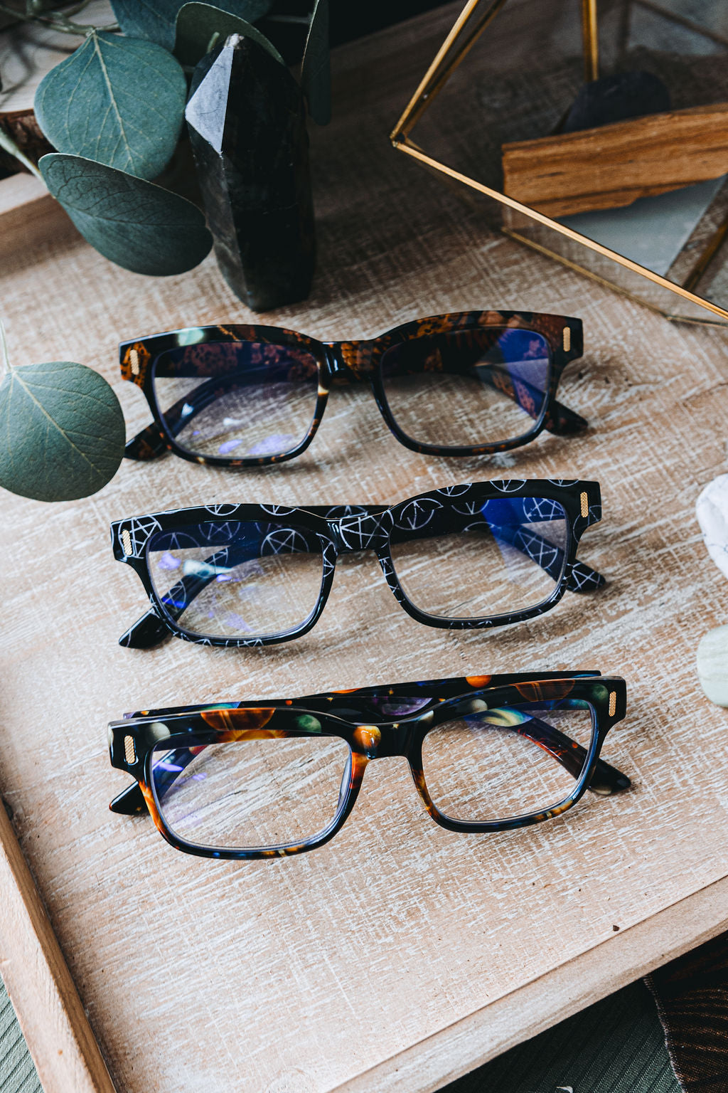 Forest Floor Glasses