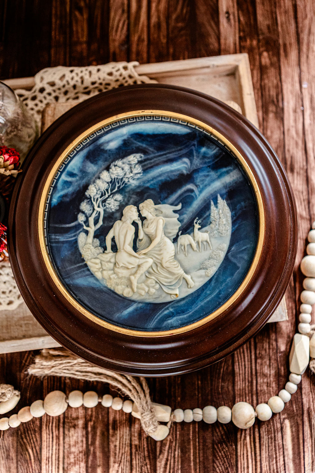 Circe & Odysseus Porcelain Plate