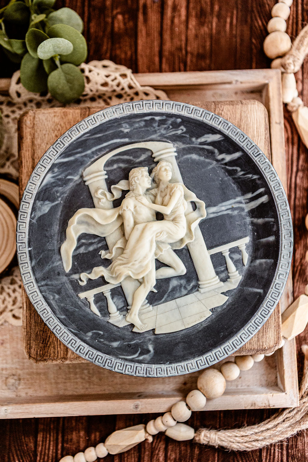 Helen of Troy Porcelin Plate