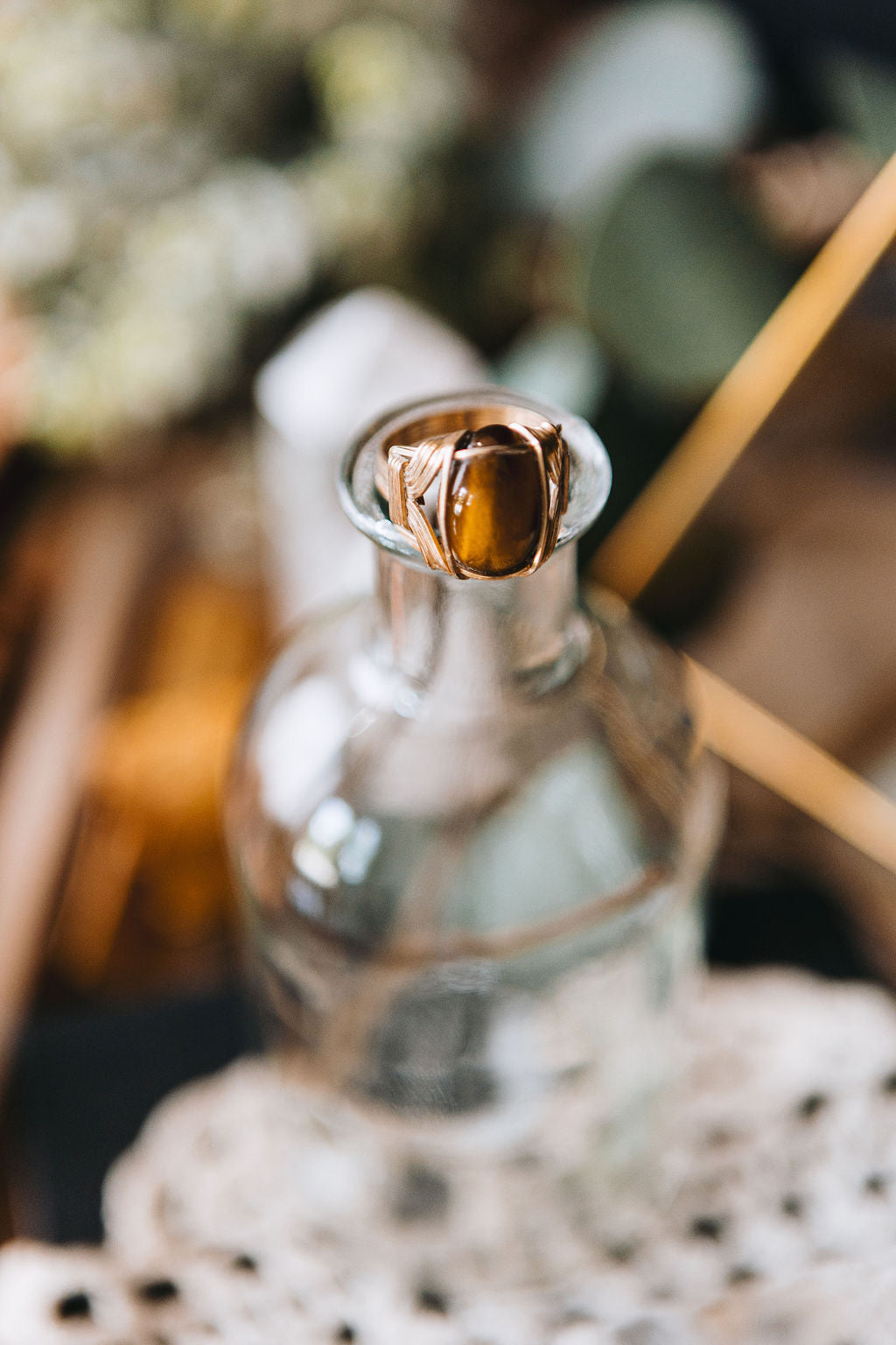 Vintage Tigers Eye Ring