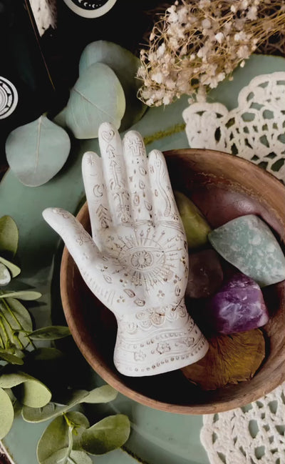 Palmistry Hand Decor Item