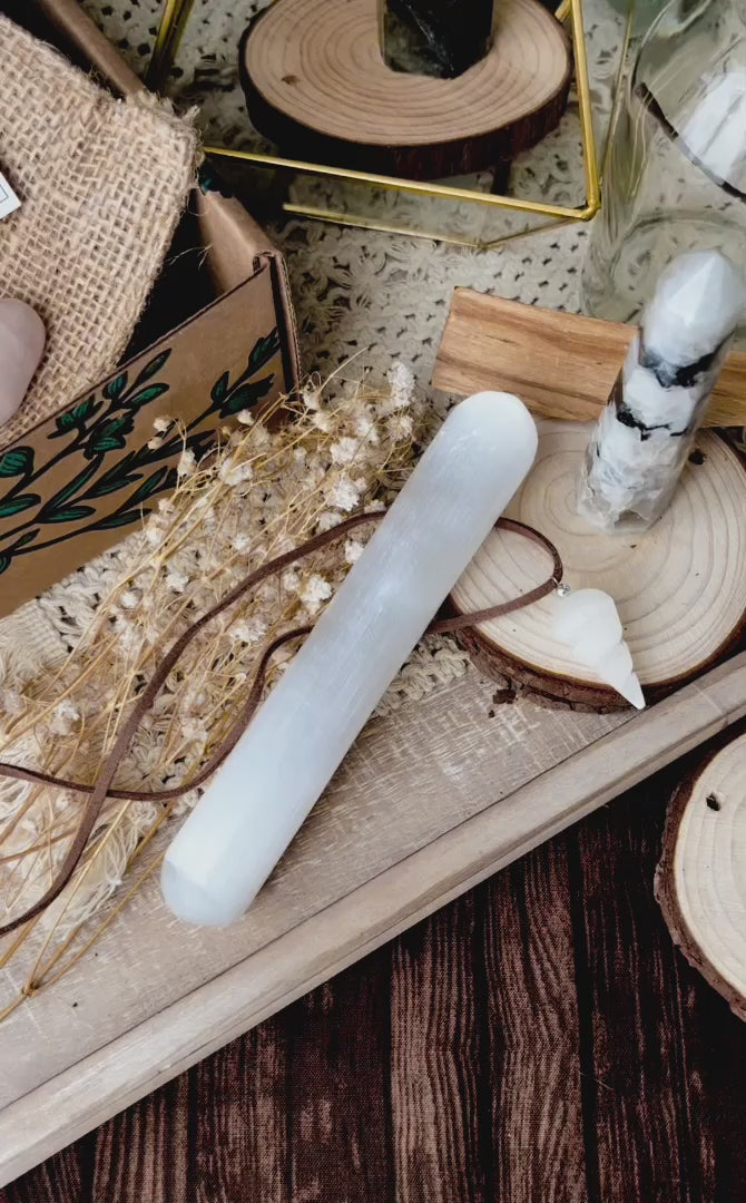 Selenite Wand (Polished)