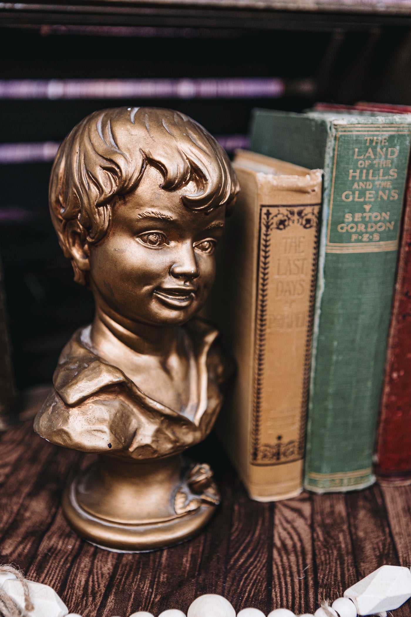 Vintage Children Book Ends