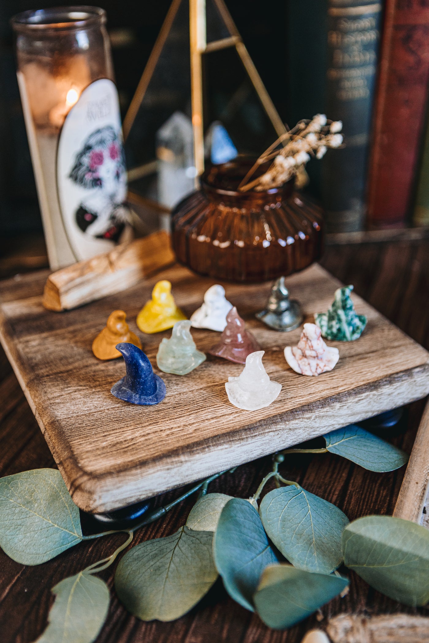 Witch Hat Assorted Crystals