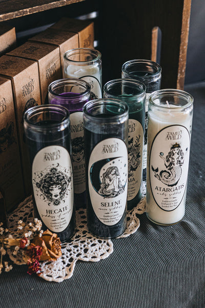Goddess Candles (Scented Soy Wax)