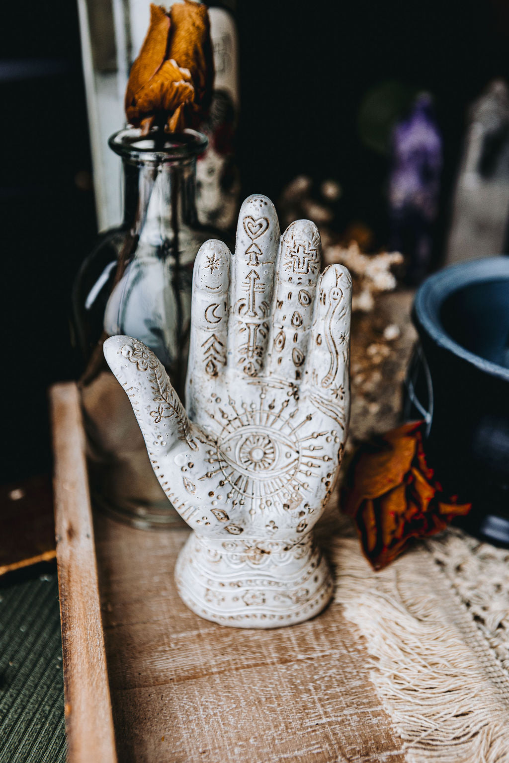 Palmistry Hand Decor Item