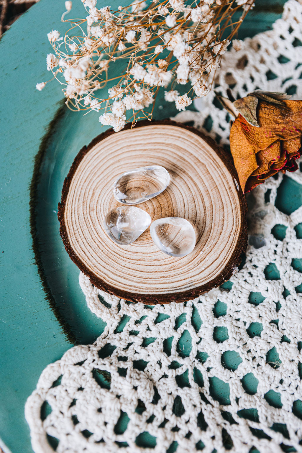 Clear Quartz Tumbled