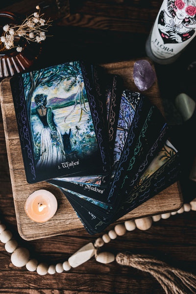 The Solitary Witch Oracle Deck & Book