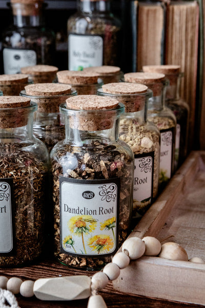 Magickal Herbs Altar Jars