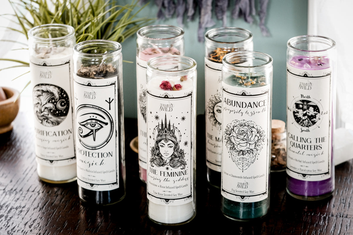 Spell Candles (Scented Soy Wax)