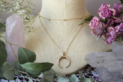 Hung The Moon Necklace