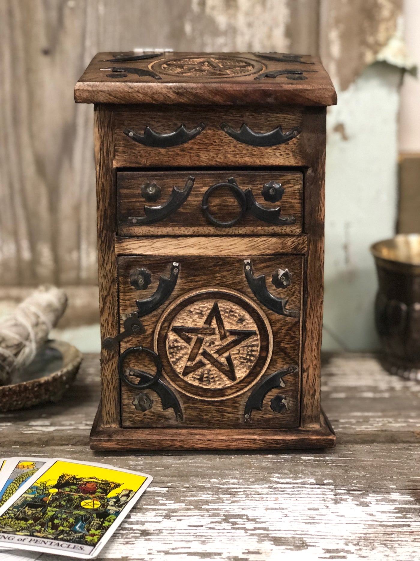 Pentacle Herb Chest